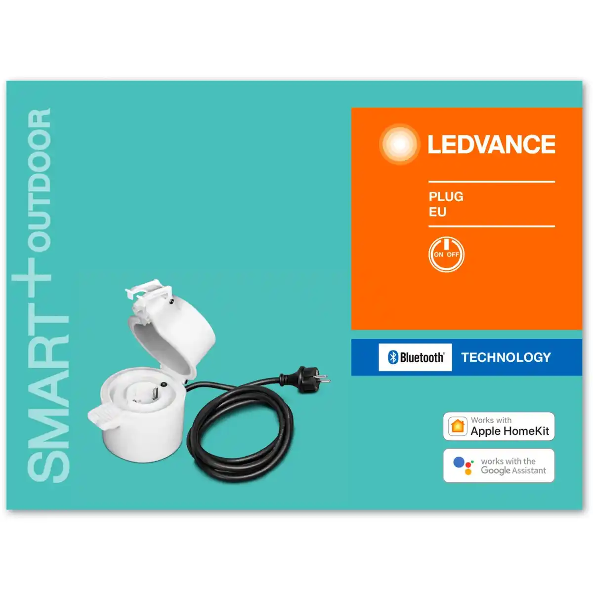 Bild 4 von Ledvance Smart+ Bluetooth schaltbare Outdoor-Steckdose On/Off EU-Stecker Weiß