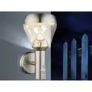 Bild 1 von Globo LED-Außenwandleuchte mit Bewegungsmelder MONTE Edelstahl