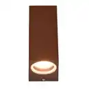 Bild 3 von Trio Außenwandleuchte Roya Eckig Rostfarbig