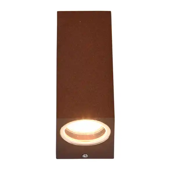 Bild 3 von Trio Außenwandleuchte Roya Eckig Rostfarbig