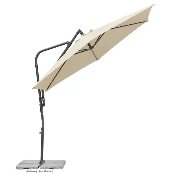 Bild 4 von Schneider Ampelschirm Genua Natur mit Kurbelmechanik