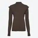 Bild 2 von Damen-Pullover mit Rüschen an den Schultern