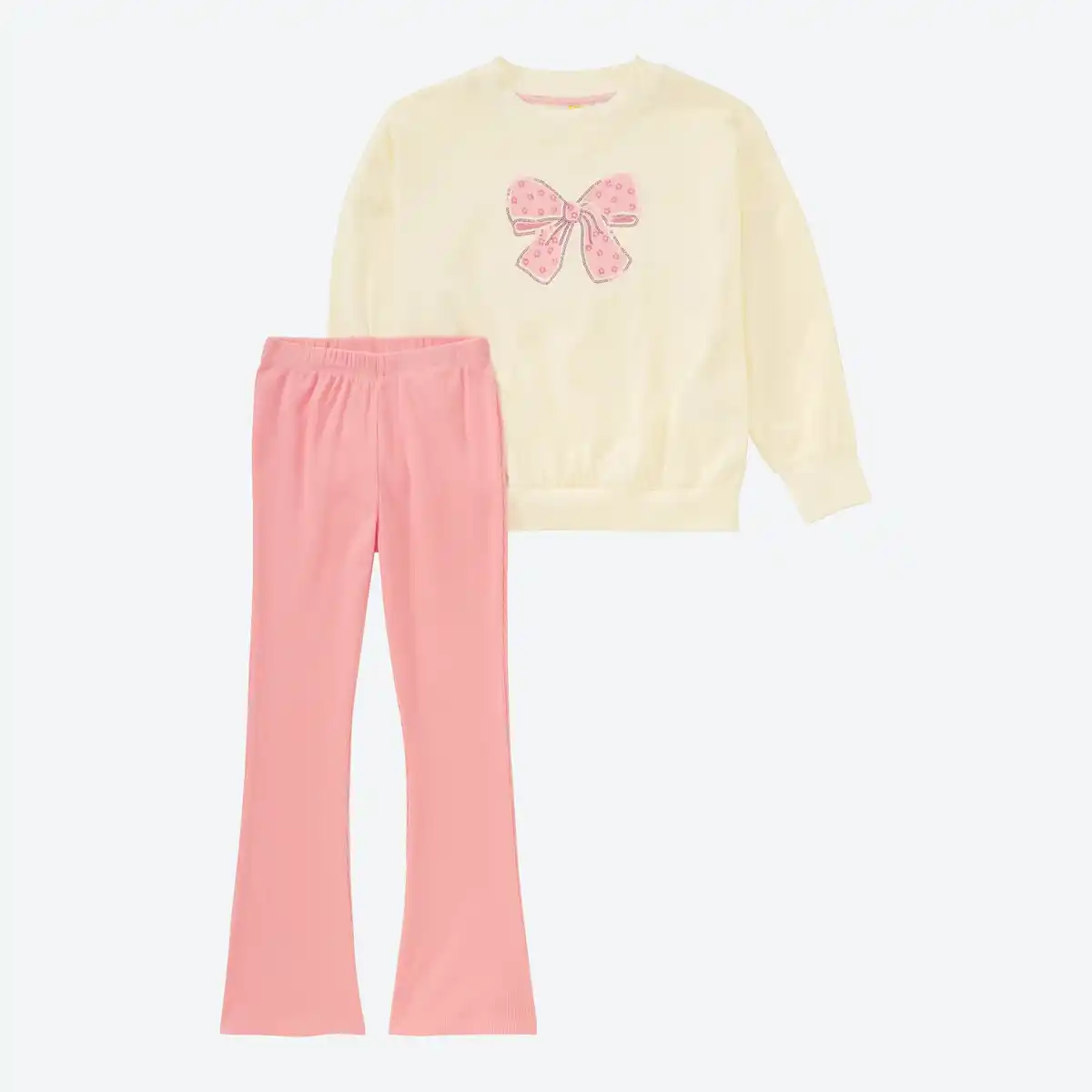 Bild 1 von Kinder-Mädchen-Set mit Glitzerdruck, 2-teilig