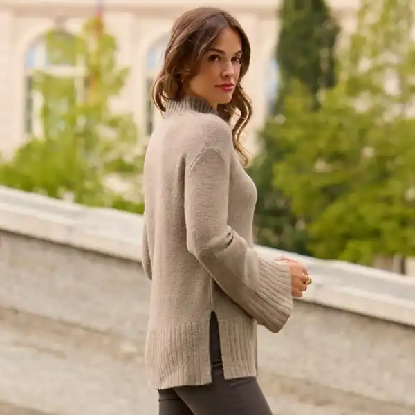 Bild 4 von Damen-Pullover mit Rollkragen