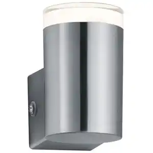 Reality LED-Außenwandleuchte Aracati Nickel matt