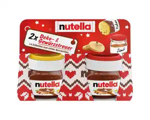Ferrero Nutella mit Gewürzstreuer