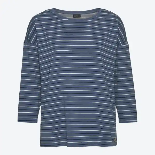 Bild 1 von Damen-Langarmshirt in gestreiftem Design