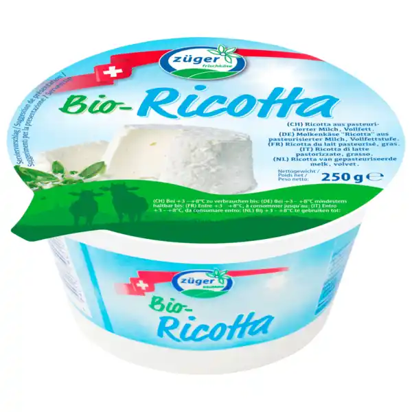 Bild 1 von Züger Bio Ricotta 250g