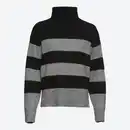 Bild 3 von Damen-Ringelpullover mit Rollkragen