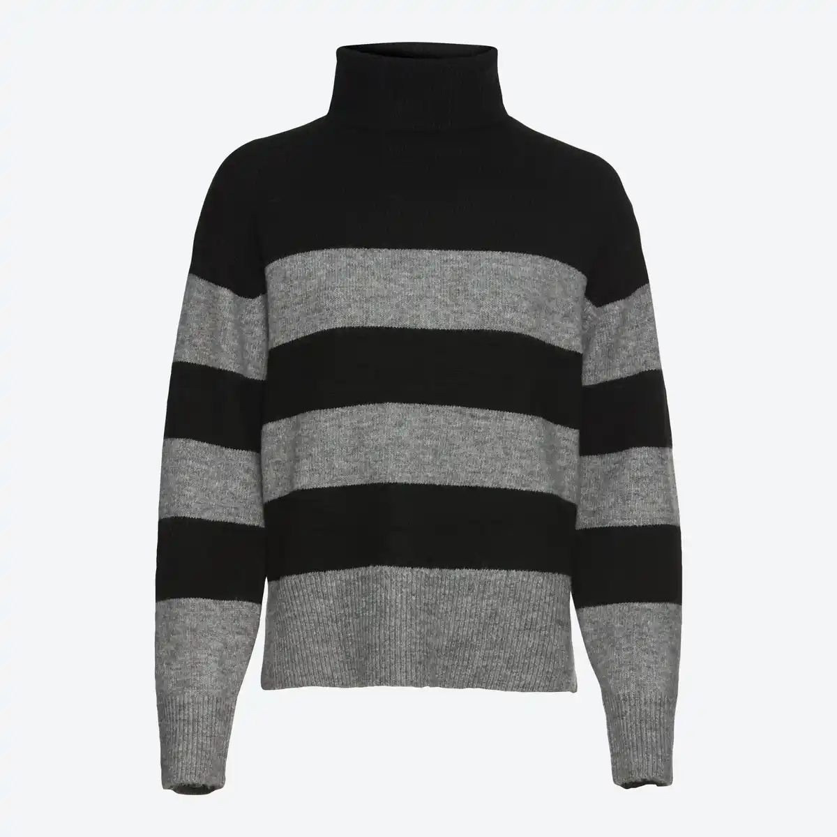 Bild 3 von Damen-Ringelpullover mit Rollkragen