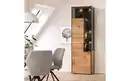 Bild 1 von Schöner Wohnen Kollektion - Vitrine Andra, Eiche rustico/anthrazit, 207 cm