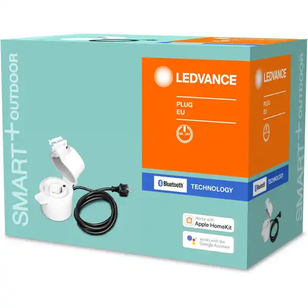 Bild 3 von Ledvance Smart+ Bluetooth schaltbare Outdoor-Steckdose On/Off EU-Stecker Weiß