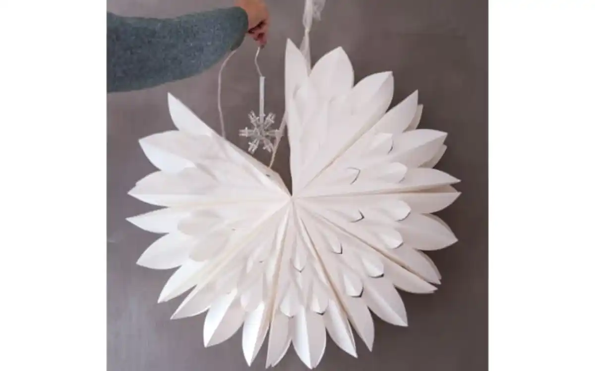 Bild 4 von Lichterkette für Papiersterne Lighty, transparent, 150 cm