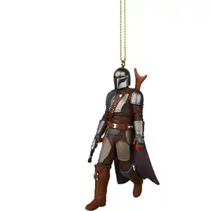 Star Wars Weihnachtsanhänger Figur 3D Mandalorian