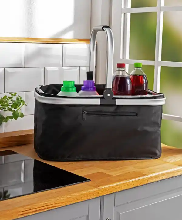 Bild 2 von faltbarer Einkaufskorb, ca. 46 x 27 x 43 cm