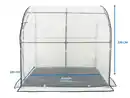 Bild 3 von Ganzjahres-Gewächshaus mit isolierender Bodenmatte, ca. 200x100x200 cm – Transparent