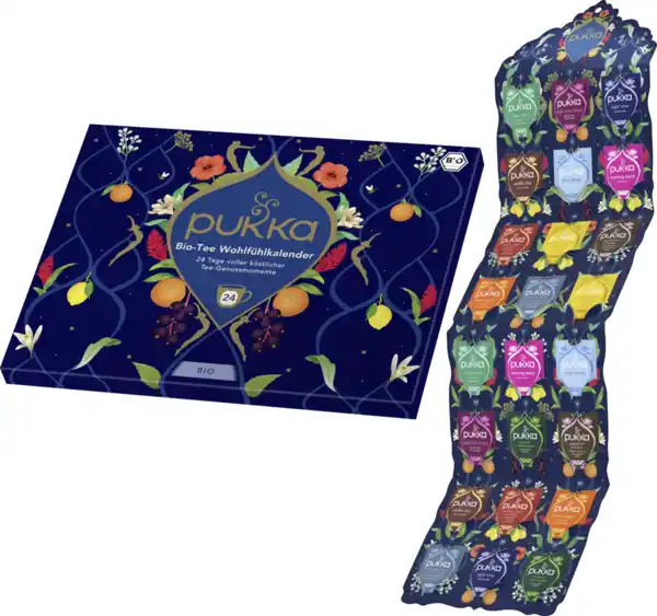 Bild 3 von Pukka Bio-Tee Wohlfühlkalender 2025 (24 Beutel), 39,6 g