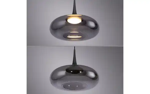 Bild 4 von LED-Pendelleuchte Posh, grau, 1-flammig