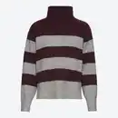 Bild 2 von Damen-Ringelpullover mit Rollkragen
