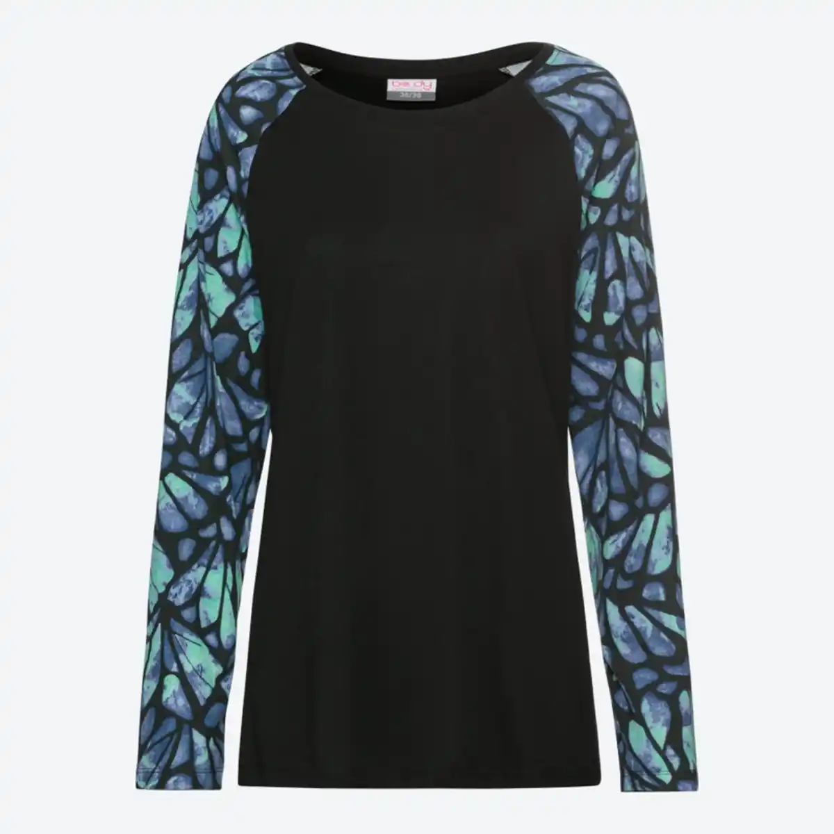 Bild 4 von Damen-Pyjama mit Schmetterlingsmuster, 2-teilig