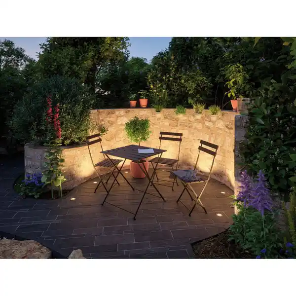 Bild 4 von Paulmann Plug&Shine Bodeneinbaustrahler Ergänzungs-Set IP65 Warmweiß