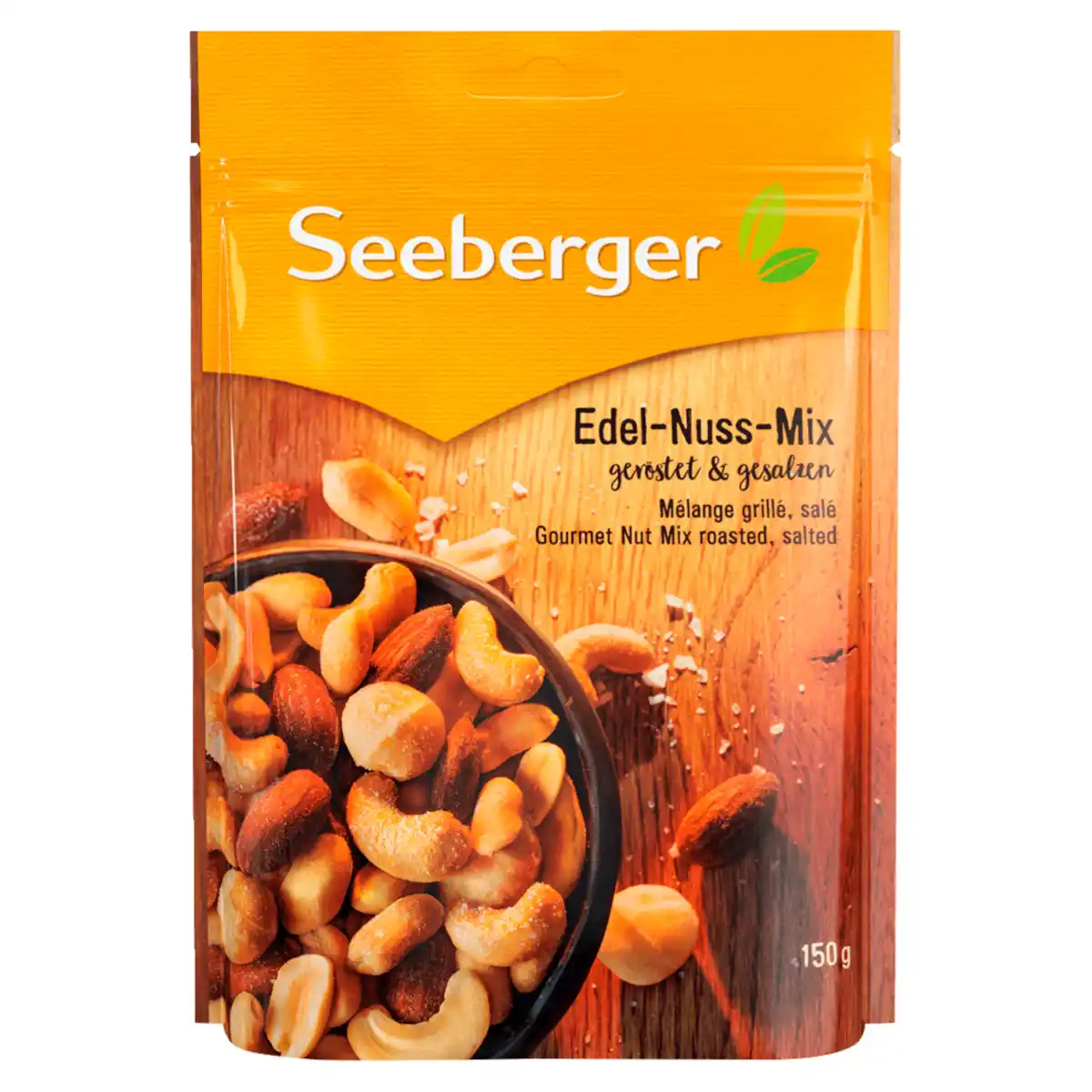 Bild 1 von Seeberger Edel-Nuss-Mix geröstet & gesalzen 150g