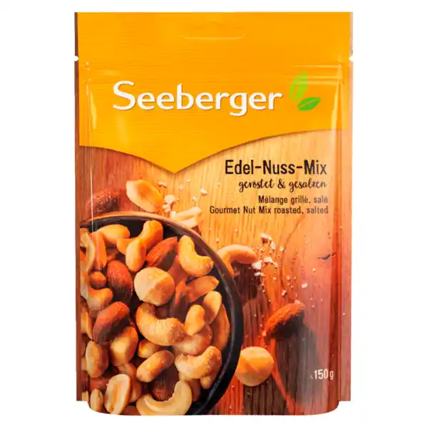 Bild 1 von Seeberger Edel-Nuss-Mix geröstet & gesalzen 150g