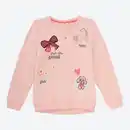 Bild 1 von Kinder-Mädchen-Sweatshirt mit Rundhalsausschnitt