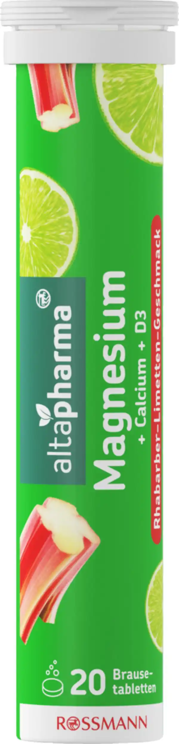 Bild 1 von altapharma Magnesium + Calcium + D3 Brausetablette, 92 g