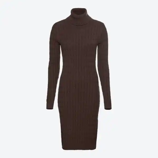 Bild 2 von Damen-Strickkleid mit Rollkragen