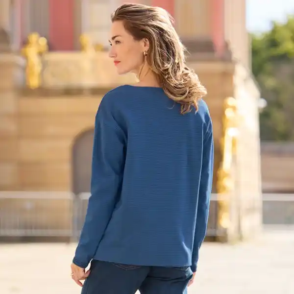 Bild 4 von Damen-Langarmshirt aus Doubleface-Material