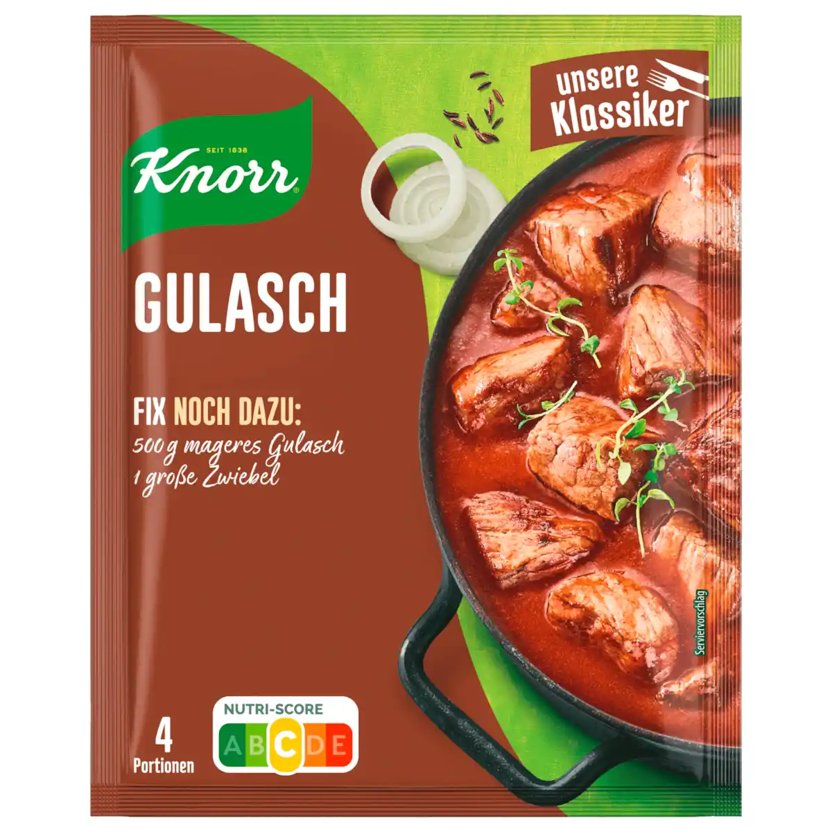 Bild 1 von Knorr Fix Gulasch 49g