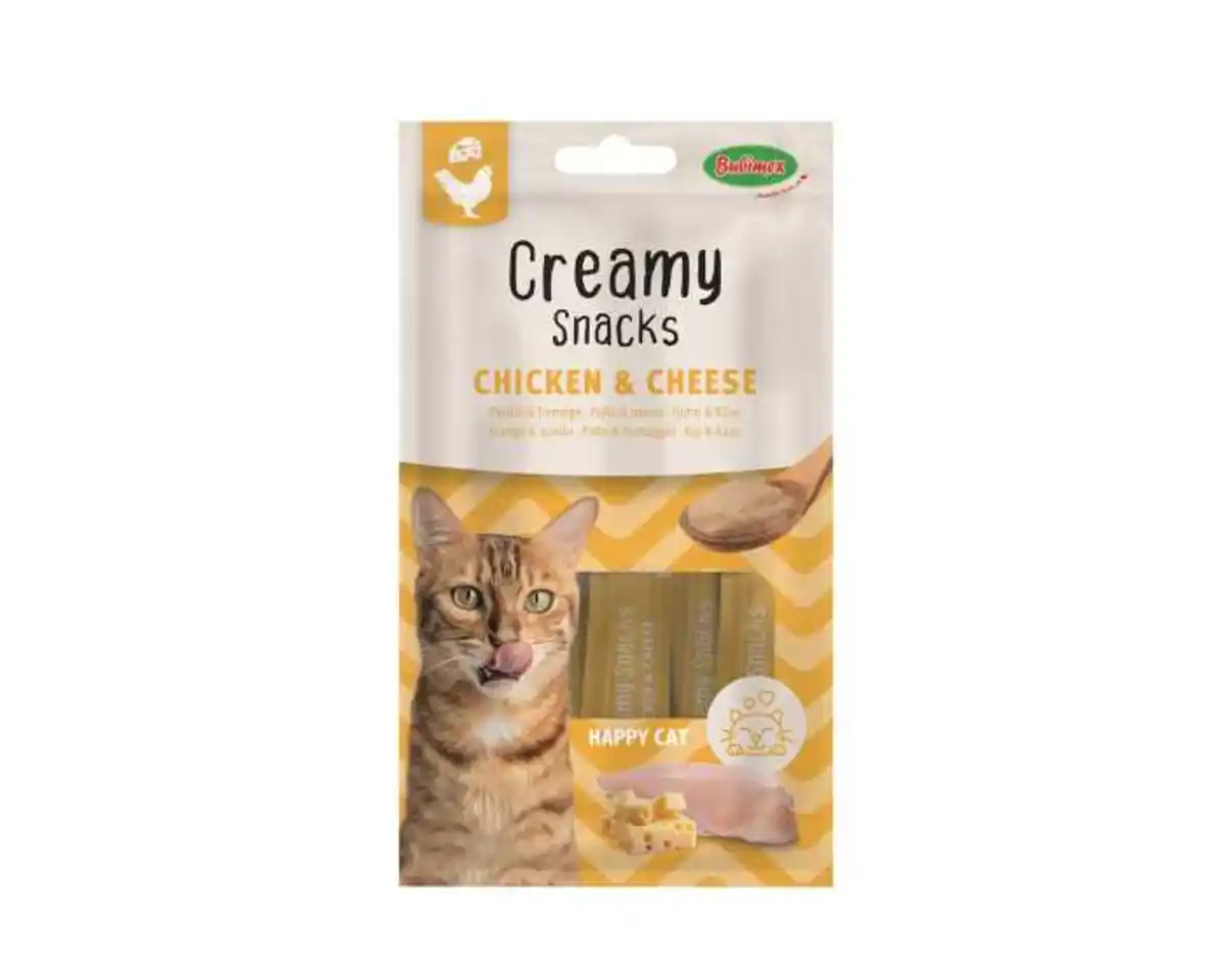 Bild 1 von Katzensnack Creamy 4x60g Huhn+Käse
