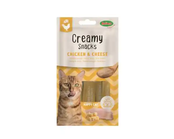 Bild 1 von Katzensnack Creamy 4x60g Huhn+Käse
