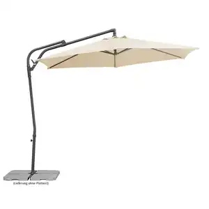 Schneider Ampelschirm Genua Natur mit Kurbelmechanik