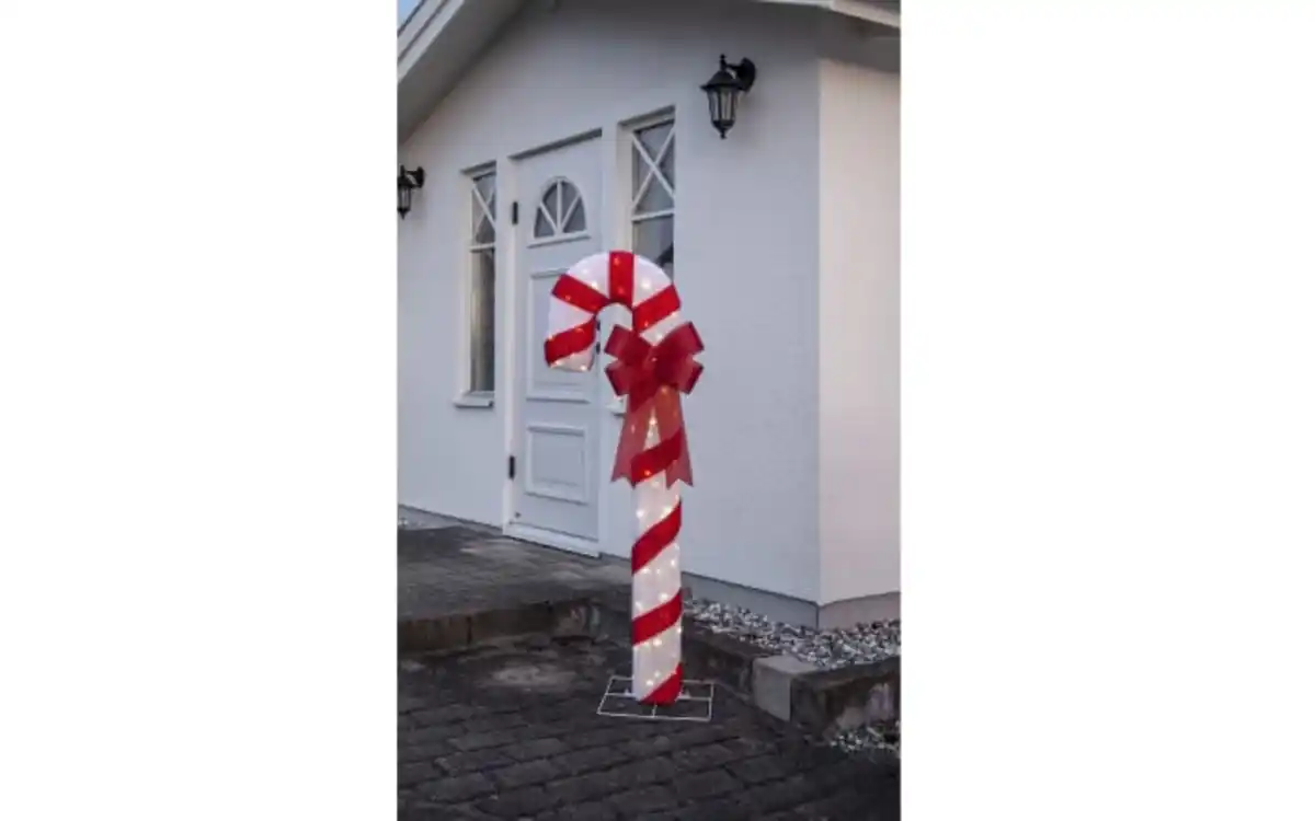 Bild 3 von Stehleuchte Candycane, rot/weiß, 150 cm