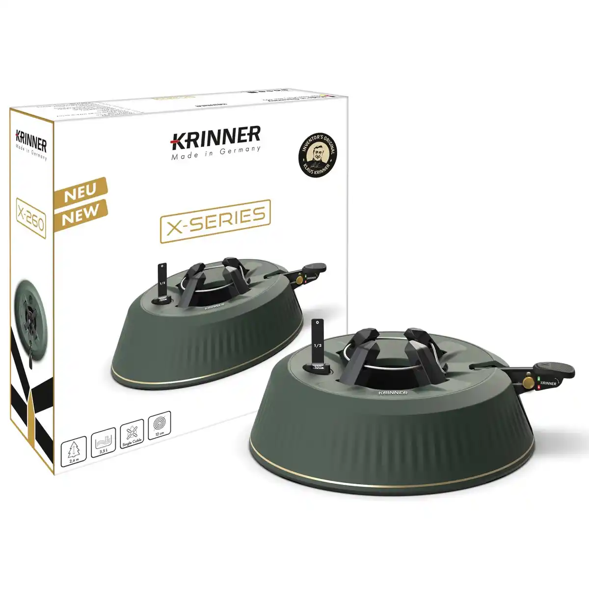 Bild 3 von Krinner Christbaumständer X-260 Ø 36 cm x 11,5 cm