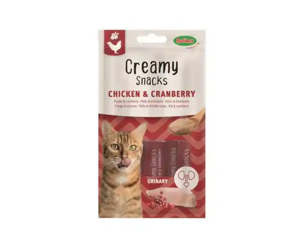 Bild 1 von Katzensnack Creamy 4x60g Huhn+Cranber