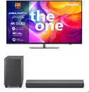 Bild 1 von 43PUS9060/12 The One 108 cm (43") QLED Ambilight TV grau inkl. TAB6100/10 Soundbar mit Subwoofer