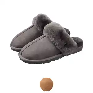 UP2FASHION EXCLUSIVE Damen und Herren Lammfell-Hausschuhe