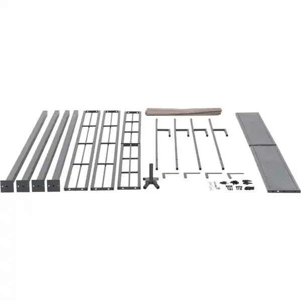 Bild 2 von Siena Garden Pavillon BBQ Taupe TxB: 244 cm x 127 cm