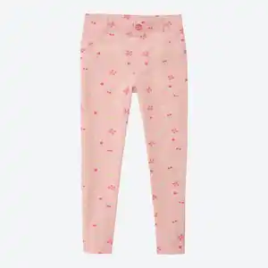 Kinder-Mädchen-Sweatleggings mit Allover-Print