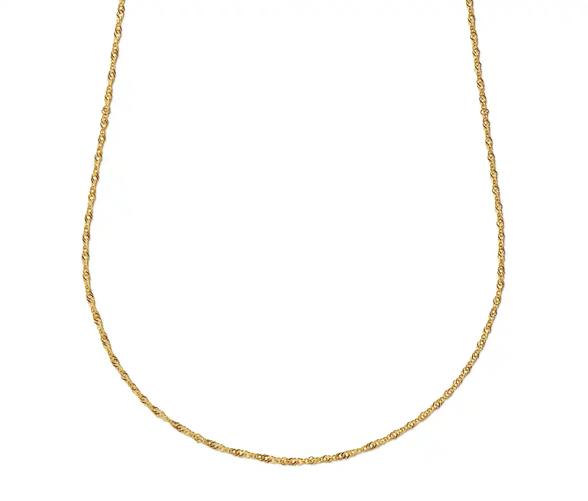 Bild 1 von 375 Gold Kette »Singapur«