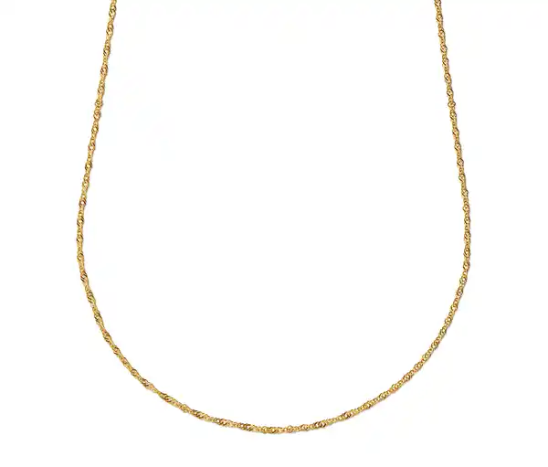 Bild 1 von 375 Gold Kette »Singapur«