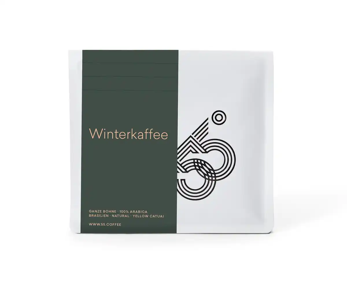 Bild 1 von 55 Degrees - Winterkaffee Omni-Roast - 250 g Ganze Bohne