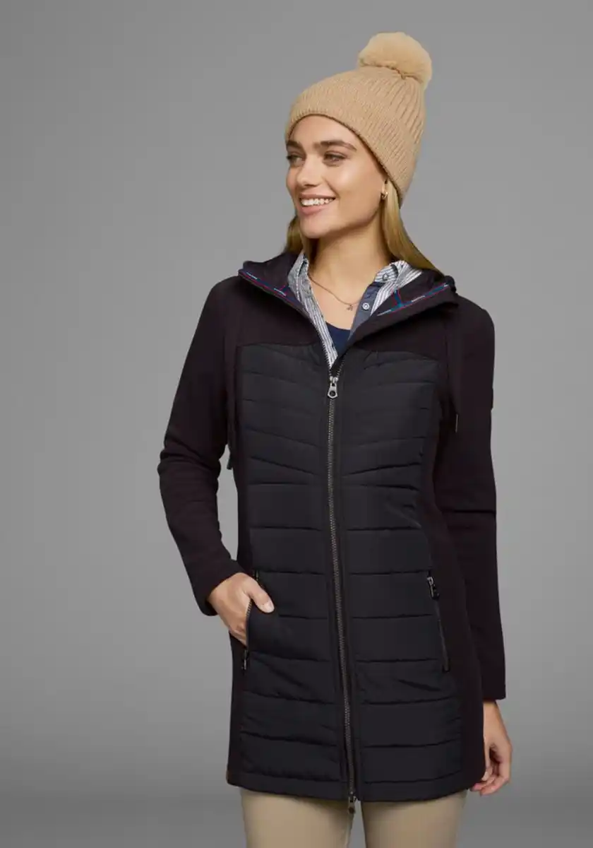 Bild 1 von KangaROOS Langjacke im modischen Materialmix, Blau