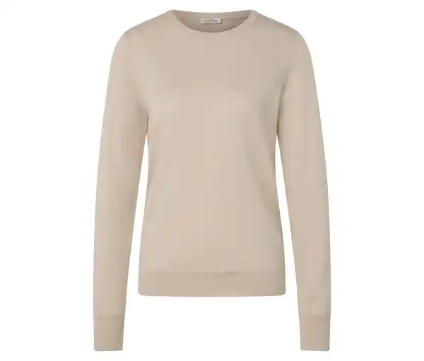 Bild 1 von Merino-Feinstrickpullover, creme