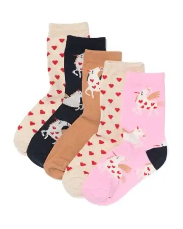 Bild 1 von Kindersöckchen, Märchenwelt – 5 Paar dunkelblau