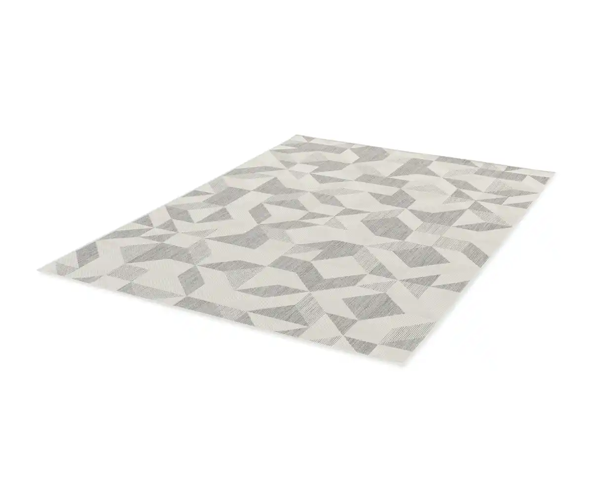 Bild 1 von Faltbarer Outdoor-Teppich im Mosaik-Design, 240 x 340