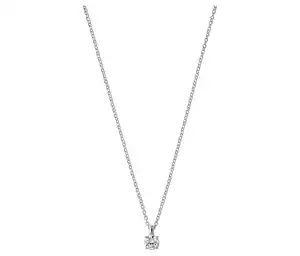 925 Silber Kette »Solitär«